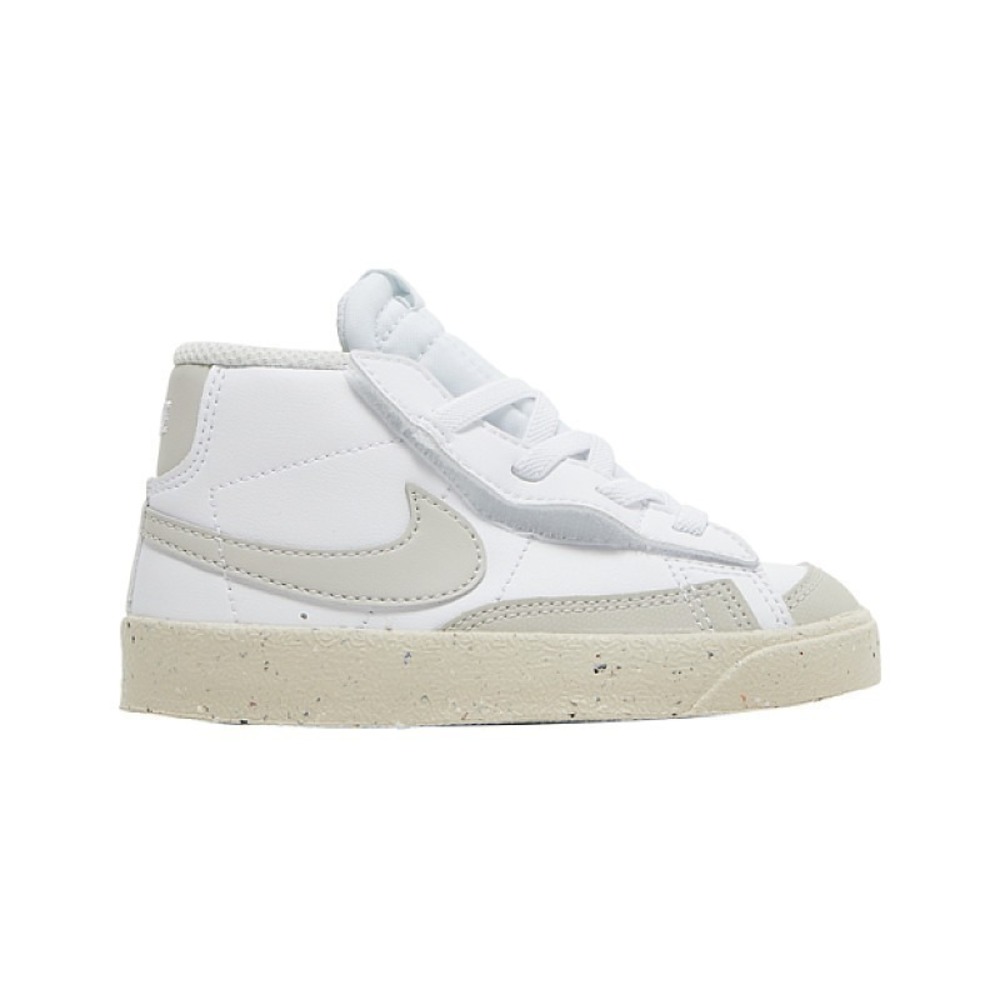 Nike Blazer Mid '77 Sneakers Toddler 6 White Beige Leather Lace-Up Classic Shoes